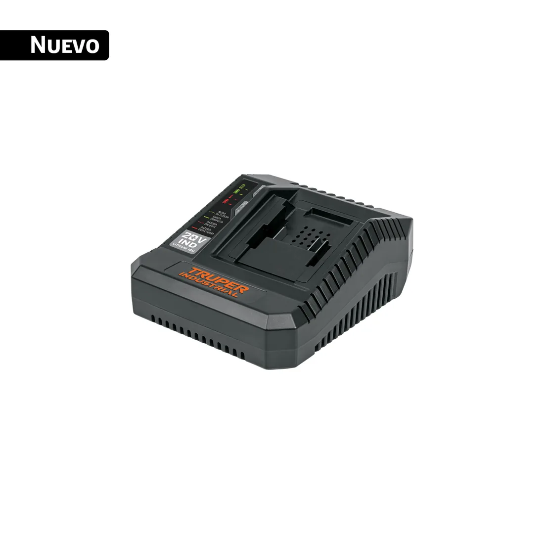 Cargador rápido de baterías de ion litio 20V, INDUSTRIAL