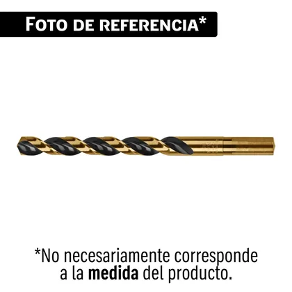 Broca HSS 25/64' Trugold para metal en blíster, EXPERT