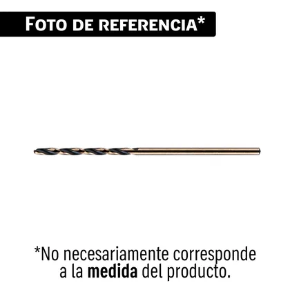 Broca HSS 29/64' Trugold para metal en blíster, EXPERT