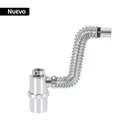 Céspol de bote de ABS cromado,para lavabo o fregadero,FOSET 1