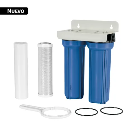 Kit de filtros para agua de sedimentos y carbón activado