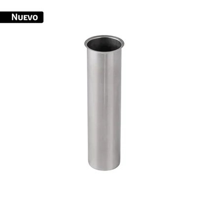 Casquillo de acero inoxidable para contracanasta,15cm,1-1/2'