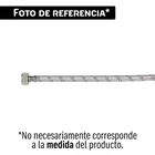 Manguera para WC de aluminio, 7/8 x 7/8', 35 cm, BASIC 1