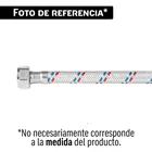 Manguera para WC de aluminio, 7/8 x 7/8', 50 cm, BASIC 1