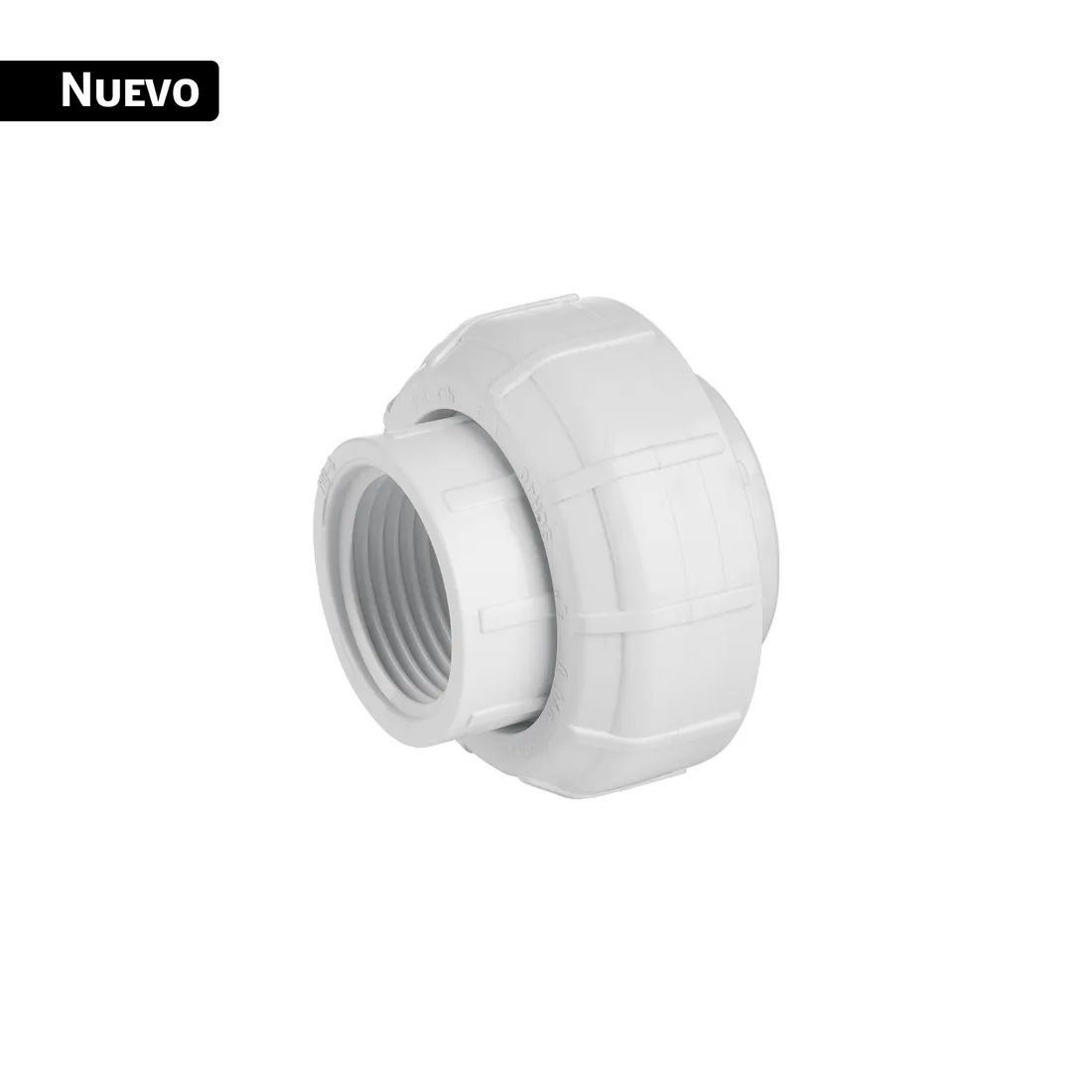 Tuerca unión roscable de PVC 3/4', FOSET