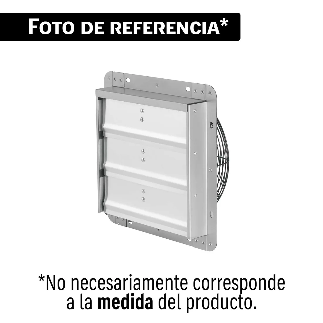 Extractor de aire de 10', metálico, VOLTECK