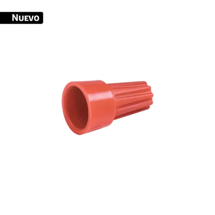 Bolsa con 10 capuchones p/cable calibre 10 a 8 AWG, VOLTECK