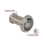 Mirilla de seguridad, 180°, lente de vidrio, níquel satín 2
