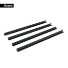 Juego de 8 postes de 90 cm para estante metálico 1