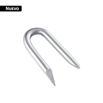 Bolsa con 1 kg grapas 1-1/4' galvanizadas p/alambre de púas
