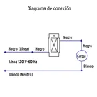 Atenuador de luz giratorio, Standard, marfil, VOLTECK 4