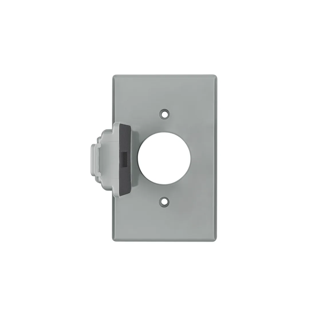 Placa contacto redondo, policarbonato,p/intemperie, Standard