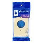 Placa de ABS para contacto redondo, Standard, marfil 3
