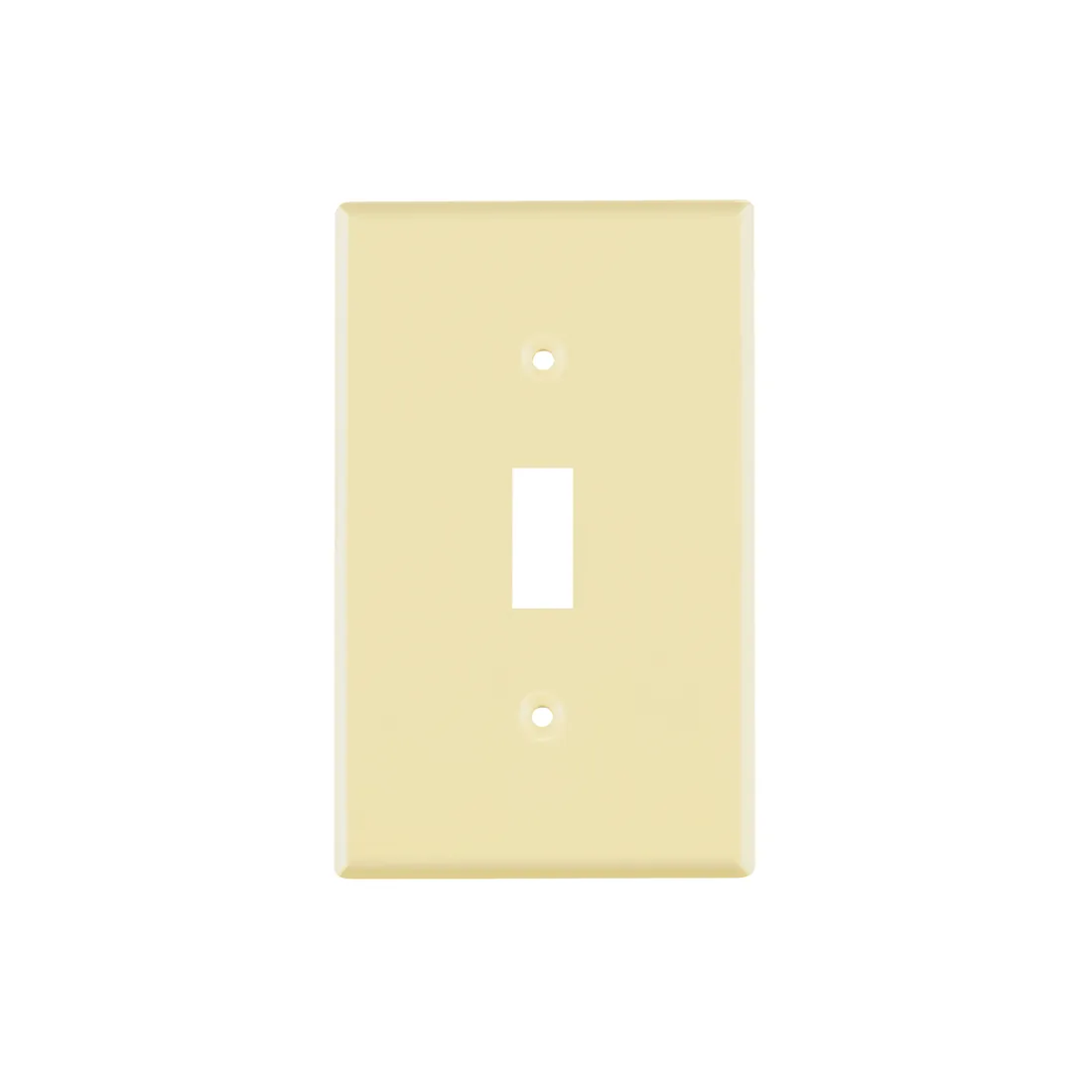 Placa de ABS para interruptor vertical, Standard, marfil