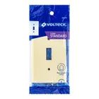 Placa de ABS para interruptor vertical, Standard, marfil 3