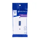 Placa de ABS para interruptor vertical, Standard, blanco 3