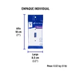 Placa de ABS para interruptor vertical, Standard, blanco 4