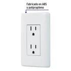 Contacto dúplex, 2 polos + tierra, VOLTECK BASIC 2