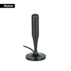 Antena interior para TV HD, base magnética, 26 dB VOLTECK 1