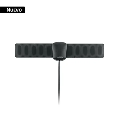 Antena interior para TV HD, ultra delgada, 4 dB, VOLTECK