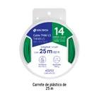 Carrete con 25 m de cable THHW-LS 14 AWG verde, VOLTECK 4
