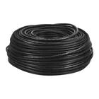 Rollo de 100 metros de cable THW CCA 8 AWG negro, BASIC 1