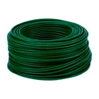 Rollo de 100 metros de cable THW CCA 8 AWG verde, BASIC 1