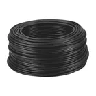 Rollo de 100 metros de cable THW CCA 10 AWG negro, BASIC 1