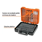Juego de 100 brocas y puntas en estuche plástico, TRUPER 2