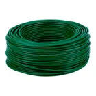 Rollo de 100 metros de cable THW CCA 12 AWG verde, BASIC 1