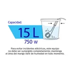 Calentador de inmersión para agua #4 (15 L), 750 W, VOLTECK 5