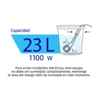 Calentador de inmersión para agua #6 (23 L), 1100 W, VOLTECK 5
