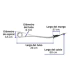 Calentador de inmersión para agua #8 (30 L), 1500 W, VOLTECK 3