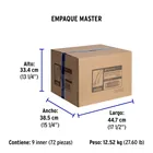 Calentador de inmersión para agua #8 (30 L), 1500 W, VOLTECK 9