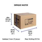 Calentador de inmersión para agua #10 (38 L), 1900W, VOLTECK 9