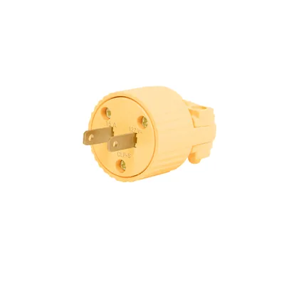 Clavija industrial plástica polarizada, VOLTECK