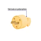 Clavija industrial plástica polarizada, VOLTECK 2