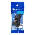 2 Clavijas no polarizadas redondas de PVC, VOLTECK 4
