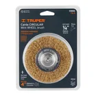 Carda circular 4' alambre grueso para taladro, TRUPER 4