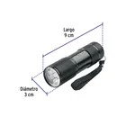Linterna LED con luz ultravioleta, VOLTECK 3
