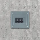 Centro de carga metálico 6 polos 100A de empotrar, VOLTECK 4