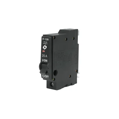 Interruptor de 1 polo 20A, enchufable, VOLTECK