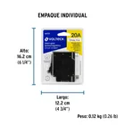 Interruptor de 1 polo 20A, enchufable, VOLTECK 5