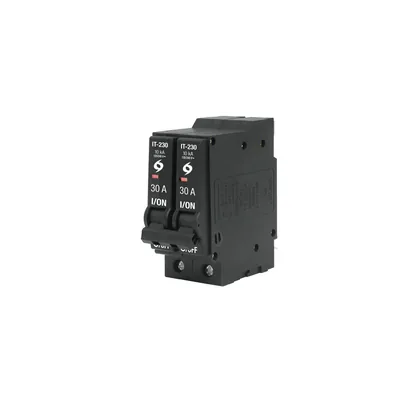 Interruptor de 2 polos 30A, enchufable, VOLTECK