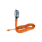 Lámpara de taller con canastilla metálica 14.5 m, VOLTECK 1