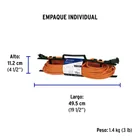 Extensión eléctrica uso rudo 15 m 2x16 AWG para 1 clavija 5