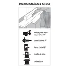 Extensión reforzada aterrizada 4 m calibre 12, VOLTECK 4