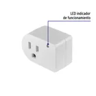Adaptador con supresor de picos 270 joules, VOLTECK 2