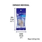 Bolsa con 2 adaptadores 3 a 2 grises, VOLTECK 5