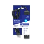 Multicontacto 3 entradas 2 ptos USB sup de picos 300 J negro 3